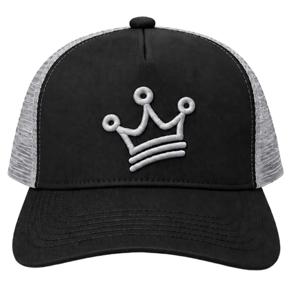 CRN TRUCKER CAP GREY/BLACK