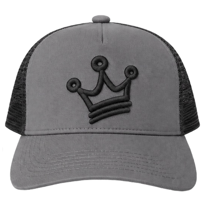 CRN TRUCKER CAP GRAPHITE/BLACK